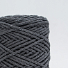 Хлопковый Шнур для вязания Ш-ХЛ3_007 Тёмно-серый, Змм/100м, хлопок, фото - 1 Хлопковый Шнур для вязания Ш-ХЛ3_007 Тёмно-серый, Змм/100м, хлопок, фото - 1