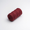 Хлопковый Шнур для вязания ШХ_14 Рубин, 4мм/100м, хлопок, фото - 4