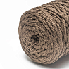 Полиэфирный Шнур для вязания Ш-ПЭ 086-100 Кофейный, Змм, 100 м , фото - 1