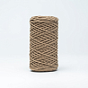 Хлопковый Шнур для вязания Ш-ХЛ3_080 Джутовый, Змм/100м, хлопок, фото - 3
