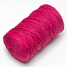Полиэфирный шнур для вязания ПЭШ_76 Маджента, 4 мм/100 метров, фото - 2