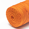 Полиэфирный шнур для вязания ПЭШ_18 Оранжевый, 4 мм/100 метров, фото - 1 Полиэфирный шнур для вязания ПЭШ_18 Оранжевый, 4 мм/100 метров, фото - 1
