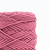 Хлопковый Шнур для вязания Ш-ХЛ3_102 Розовая помада Змм/100м, хлопок, фото - 1