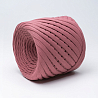Трикотажная пряжа Hobyt ТП 063 Сухая роза, первичная, изнаночная, 100% хлопок, 100 м, 7-9 мм, фото - 1
