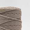 Хлопковый Шнур для вязания Ш-ХЛ5 026 Ореховый, 5 мм/100 м, хлопок, фото - 1