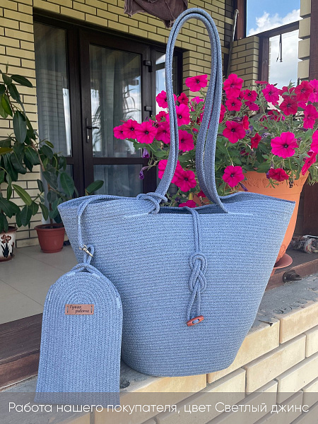 Светлый джинс копия