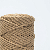 Хлопковый Шнур для вязания ШХ_44 Крафтовый, 4мм/100м, хлопок, фото - 1