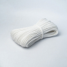 Хлопковый шнур для шитья с сердечником 5 мм/30 м, цвет Белый, фото - 3 Хлопковый шнур для шитья с сердечником 5 мм/30 м, цвет Белый, фото - 3