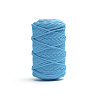 Хлопковый Шнур для вязания Ш-ХЛ5 035 Аквамарин, 5 мм/100 м, хлопок, фото - 2 Хлопковый Шнур для вязания Ш-ХЛ5 035 Аквамарин, 5 мм/100 м, хлопок, фото - 2