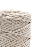 Хлопковый Шнур для вязания Ш-ХЛ5 002 Ваниль 5 мм/100 м, хлопок, фото - 1
