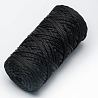 Полиэфирный Шнур для вязания Ш-ПЭ 021-100 Чёрный, Змм, 100 м , фото - 2 Полиэфирный Шнур для вязания Ш-ПЭ 021-100 Чёрный, Змм, 100 м , фото - 2