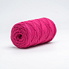 Хлопковый Шнур для вязания Ш-ХЛ3_075 Малинка, Змм/100м, хлопок, фото - 2
