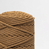 Хлопковый Шнур для вязания ШХ_90 Корица, 4мм/100м, хлопок, фото - 1