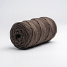 Хлопковый Шнур для вязания ШХ_61 Шоколад, 4мм/100м, хлопок, фото - 2 Хлопковый Шнур для вязания ШХ_61 Шоколад, 4мм/100м, хлопок, фото - 2