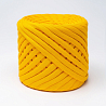 Трикотажная пряжа Hobyt ТП 093 Желток, первичная, изнаночная, 100% хлопок, 100 м, 7-9 мм, фото - 1