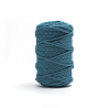 Хлопковый Шнур для вязания Ш-ХЛ5 053 Голубая ель, 5 мм/100 м, хлопок, фото - 2
