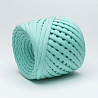 Трикотажная пряжа Hobyt ТП 200 Ментол первичная, изнаночная, 100% хлопок, 100 м,7-9 мм, фото - 1