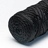 Полиэфирный Шнур для вязания Ш-ПЭ 021-100 Чёрный, Змм, 100 м , фото - 1 Полиэфирный Шнур для вязания Ш-ПЭ 021-100 Чёрный, Змм, 100 м , фото - 1