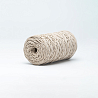 Хлопковый Шнур для вязания Ш-ХЛ3_041 Ваниль, Змм/100м, хлопок, фото - 2