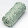 Полиэфирный Шнур для вязания Ш-ПЭ 012-100 Пыльная мята, Змм, 100 м , фото - 2