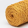 Полиэфирный Шнур для вязания Ш-ПЭ 099-100 Абрикос, Змм, 100 м , фото - 1