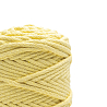  Хлопковый Шнур для вязания Ш-ХЛ5 017 Жёлтый, 5 мм/100 м, хлопок, фото - 1