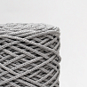 Хлопковый Шнур для вязания Ш-ХЛ3_110 Серый Змм/100м, хлопок, фото - 1 Хлопковый Шнур для вязания Ш-ХЛ3_110 Серый Змм/100м, хлопок, фото - 1