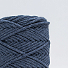 Хлопковый Шнур для вязания Ш-ХЛ3_025 Тёмный джинс, Змм/100м, хлопок, фото - 1