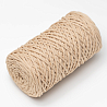 Полиэфирный Шнур для вязания Ш-ПЭ 057-100 Светлый беж, Змм, 100 м , фото - 2