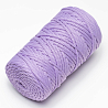 Полиэфирный шнур для вязания ПЭШ_27 Лаванда, 4 мм/100 метров, фото - 2 Полиэфирный шнур для вязания ПЭШ_27 Лаванда, 4 мм/100 метров, фото - 2