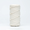 Хлопковый Шнур для вязания ШХ_02 Айвори, 4мм/100м, хлопок, фото - 3