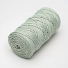 Полиэфирный шнур для вязания ПЭШ_26 Пыльная мята, 4 мм/100 метров, фото - 2