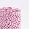 Хлопковый Шнур для вязания Ш-ХЛ3_068 Нежно-розовый, Змм/100м, хлопок, фото - 1