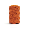 Хлопковый Шнур для вязания Ш-ХЛ5 016 Оранжевый, 5 мм/100 м, хлопок, фото - 2 Хлопковый Шнур для вязания Ш-ХЛ5 016 Оранжевый, 5 мм/100 м, хлопок, фото - 2