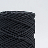 Хлопковый Шнур для вязания Ш-ХЛ3_002 Чёрный, Змм/100м, хлопок, фото - 1 Хлопковый Шнур для вязания Ш-ХЛ3_002 Чёрный, Змм/100м, хлопок, фото - 1